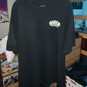 Black Baker skateboards tee